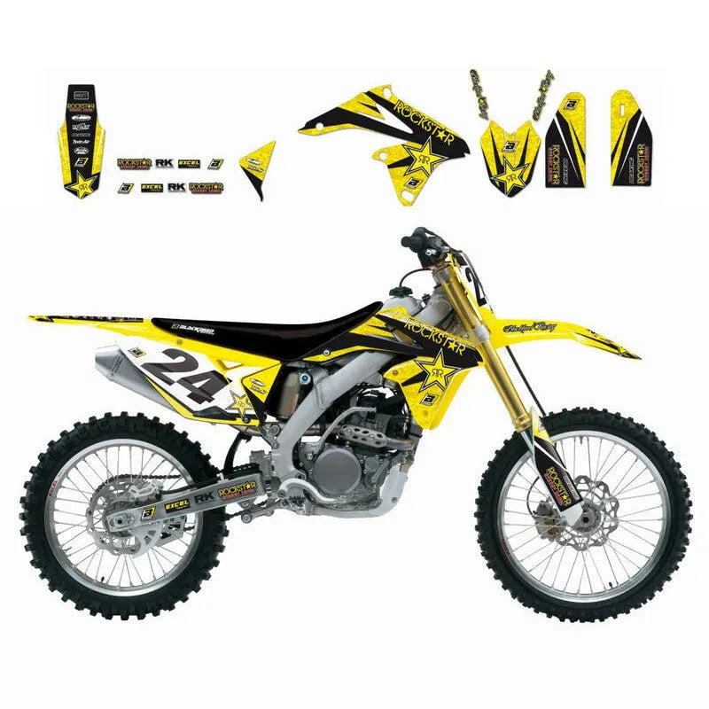 BLACKBIRD Rockstar Energy Grafikkit Suzuki RM125/250