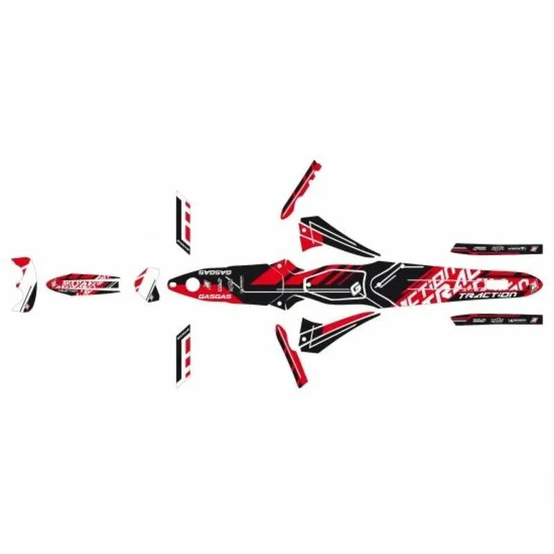 BLACKBIRD Traction Stickers Kit Gas Gas TXT PRO 125/200/250