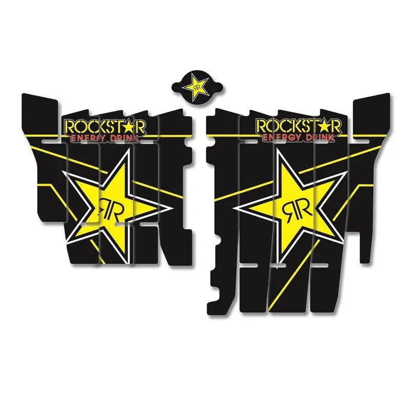 BLACKBIRD Rockstar Energy Radiator Louvers Graphic Kit Honda CRF250R