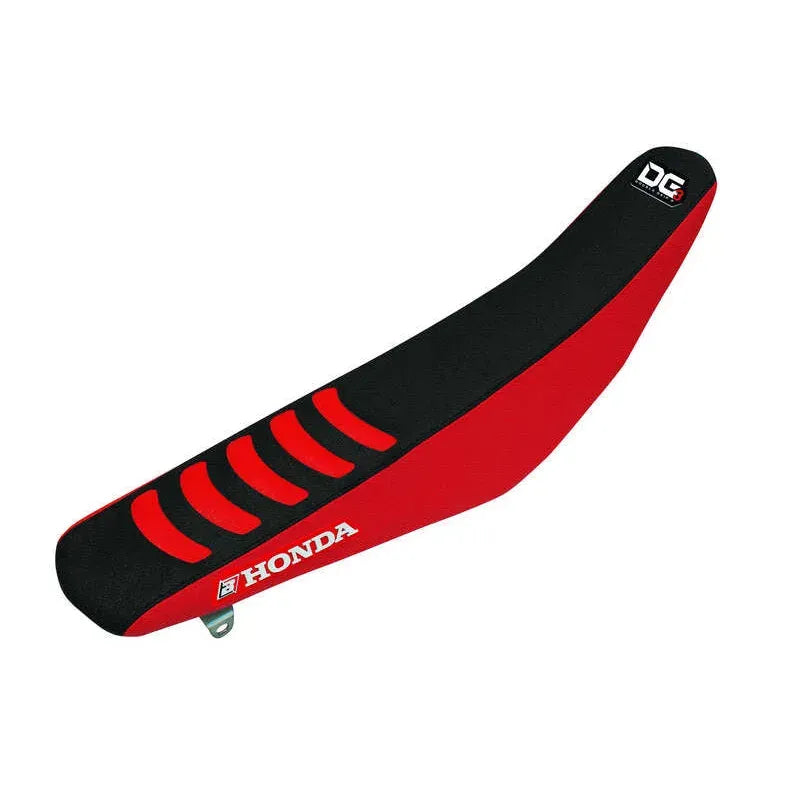 BLACKBIRD Double Grip 3 Black/Red Seat Cover Honda CRF450R/RX