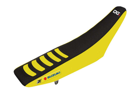 BLACKBIRD Double Grip 3 Seat Cover Yellow/Black Suzuki RM-Z450