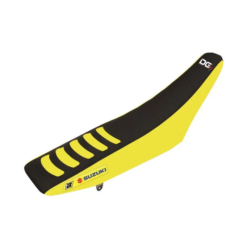 BLACKBIRD Double Grip 3 Seat Cover Yellow/Black Suzuki RM-Z450