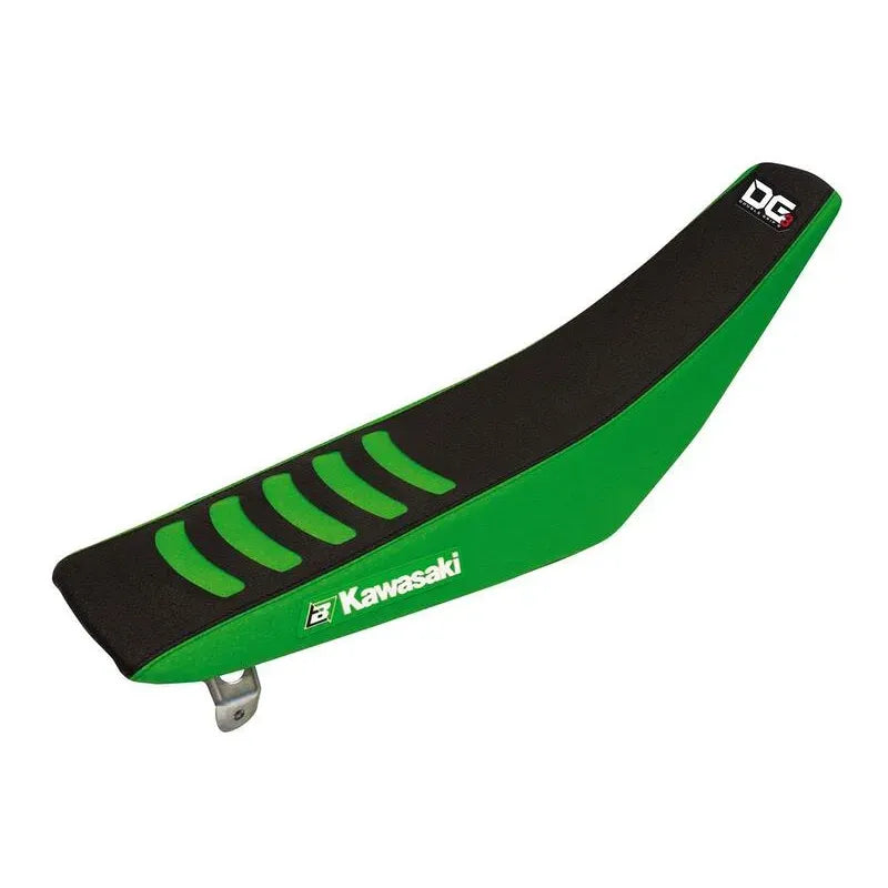 BLACKBIRD Double Grip 3 Seat Cover Green/Black Kawasaki KX250F/450F