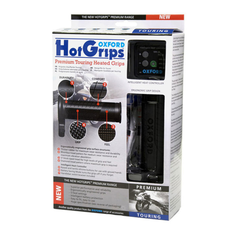Oxford HotGrips Premium handvatverwarming 22,2 mm – Adventure, Sport of Touring