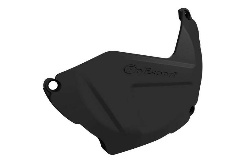 Polisport Clutch Cover Protection Black Kawasaki KX250F