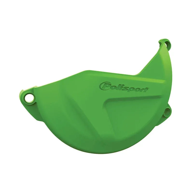 POLISPORT Clutch Cover Protection Green Kawasaki KX450F
