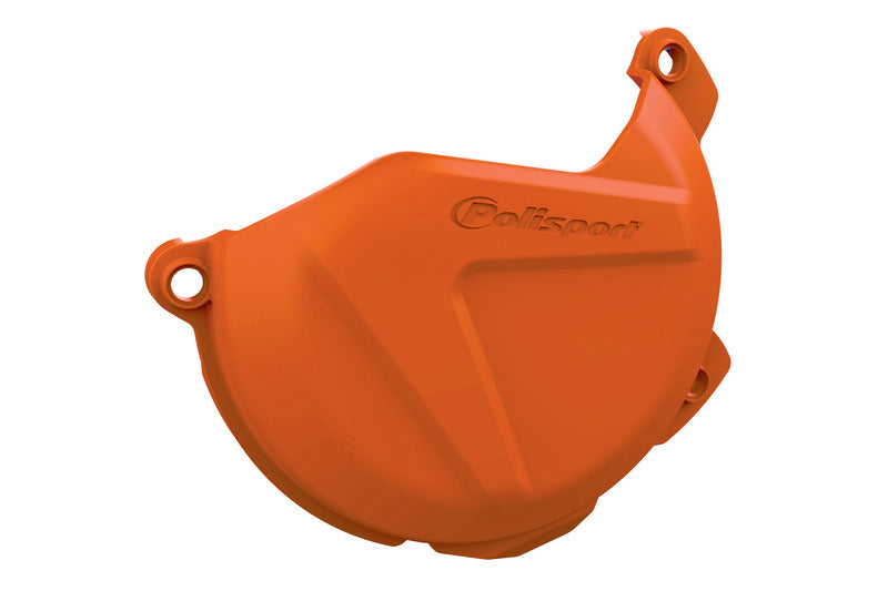 POLISPORT Clutch Cover Protection Orange KTM SX-F250/350