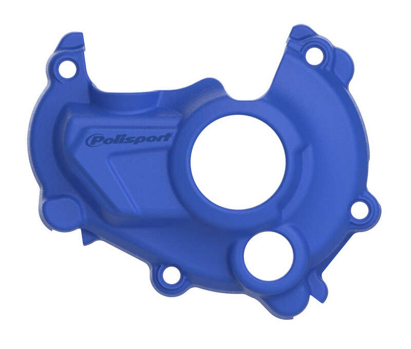 POLISPORT Ignition Cover Protection Blue Yamaha YZ250F