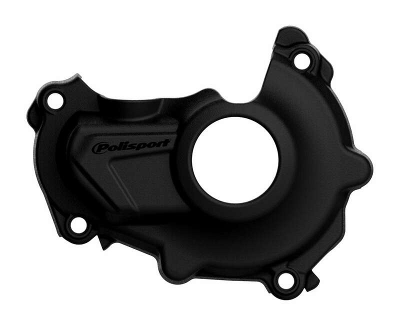 POLISPORT Ignition Cover Protection Black Yamaha YZ450F