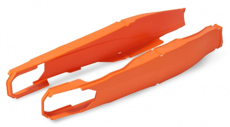 Polisport orange swingarm protection KTM