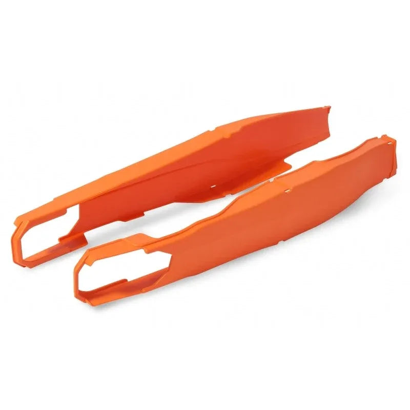 POLISPORT orange swingarm protection KTM