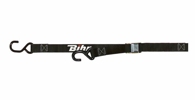 BIHR STRAPS BLACK PAIR WIDTH: 2,5CM