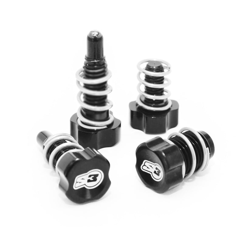S3 Parts Lever Adjuster Screw Black Braktek/AJP