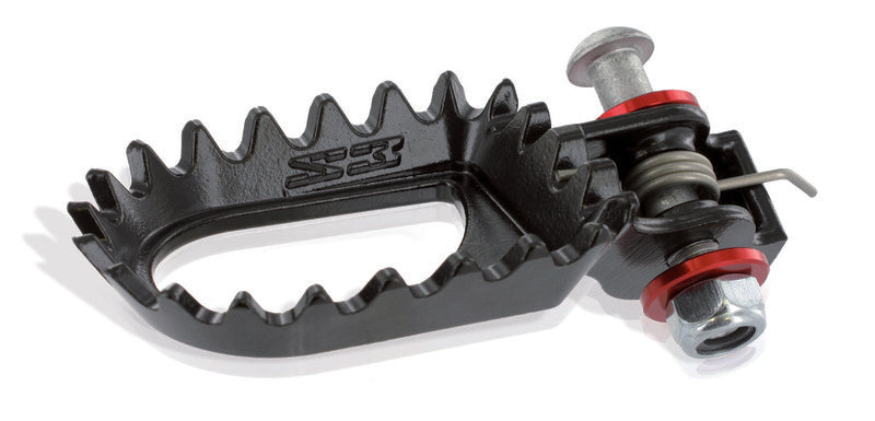 S3 Parts Hard Rock Footrests Central Position Steel Black