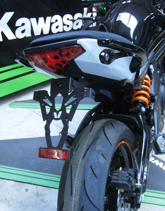 V PARTS kentekenhouder zwart Kawasaki ER6