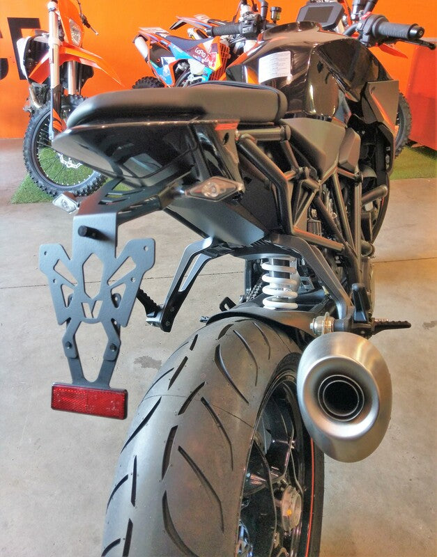 V PARTS kentekenplaathouder zwart KTM 1290 Super Duke R