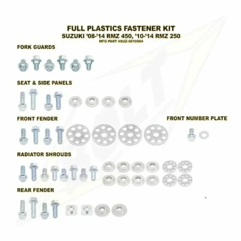 BOLT BOLT KIT 08-13 RMZ450