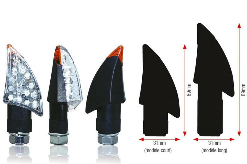 BIHR INDICATORS BLADE UNIV.SHORT BLACK