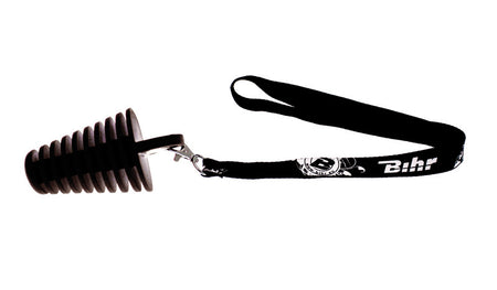 BIHR EXHST PLUG BLACK/Ø14 TO 37MM