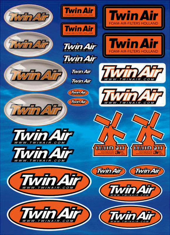 TWIN AIR Sheet of Stickers 2014