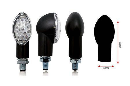 BIHR INDICATORS OVAL UNIV.BLACK