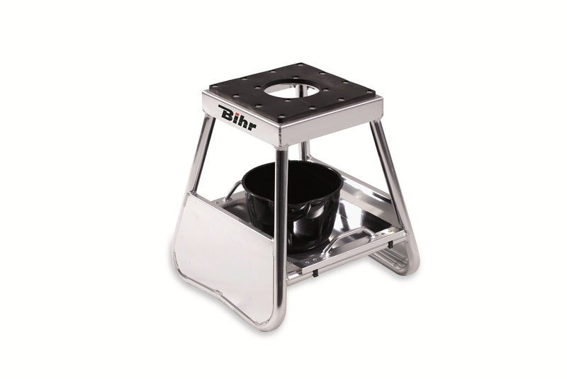 BIHR BIKE STAND ALUMINUM W/ DRAIN PAN