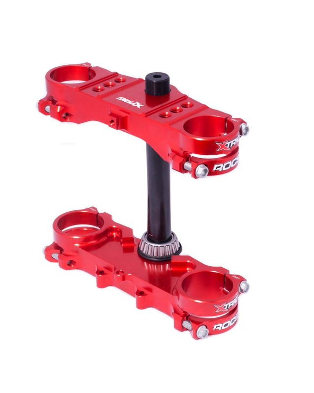 XTRIG TRPL CLAMP ROCS OFFSET 28 RED