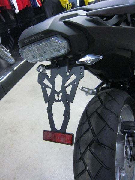 V PARTS kentekenplaathouder zwart Honda NC750X