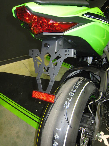 V PARTS kentekenplaathouder zwart Kawasaki ZX10R