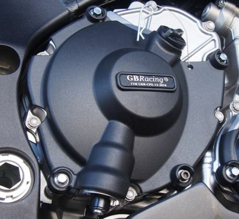 GB RACING Cluch Cover Protection Black Yamaha R1