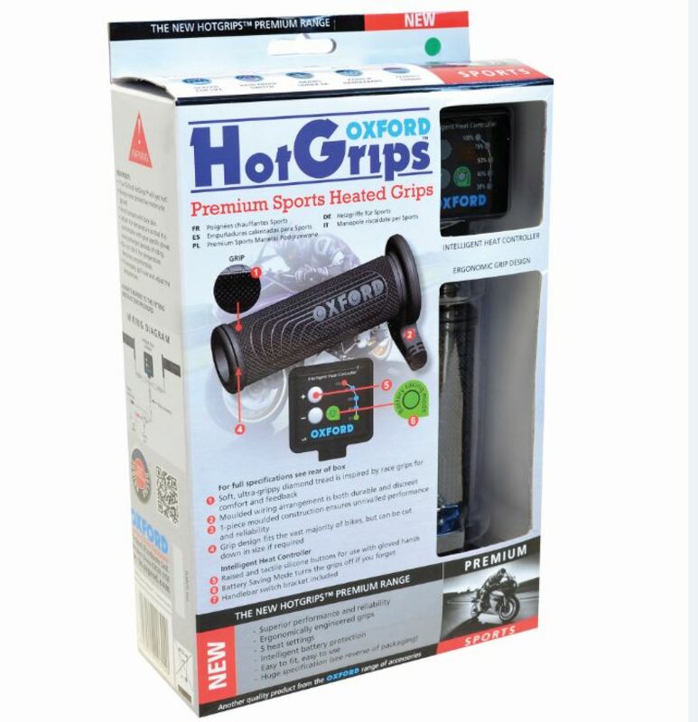 Oxford HotGrips Premium handvatverwarming 22,2 mm – Adventure, Sport of Touring