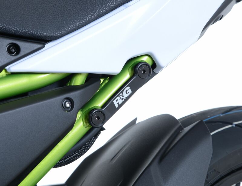R&G BLANKING PLATE FOR REAR FOOTPEGS