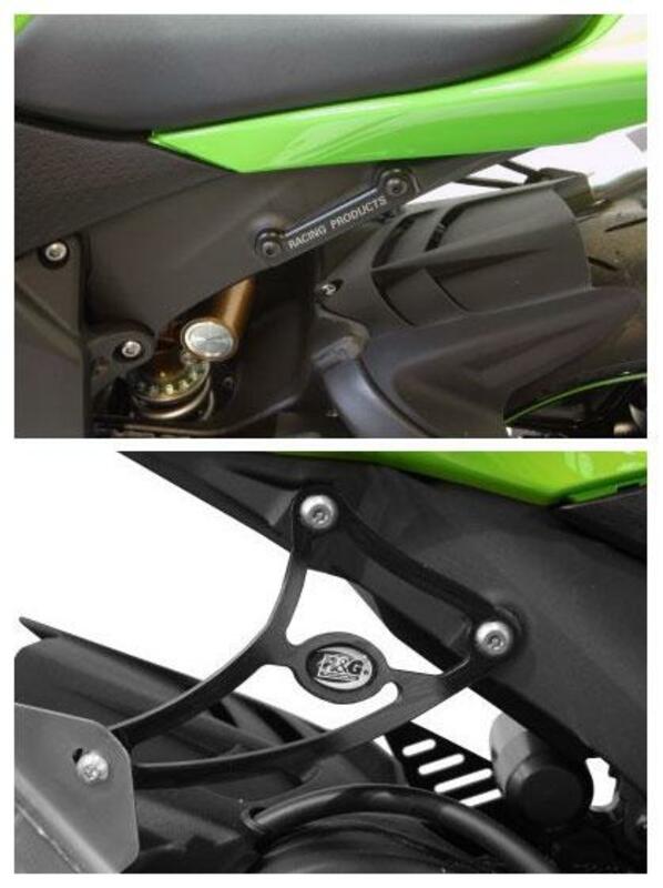 R&G BLANKING PLATE FOR REAR FOOTPEGS