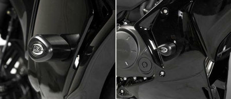 R&G CRASH PADS AERO BLK