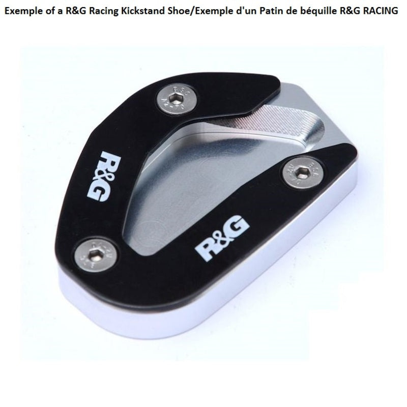 R&G STAND SHOE RACING ALUMINIUM SILVER