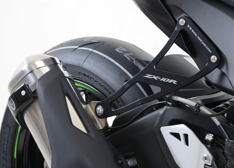 R&G HANGER EXHAUST BLACK