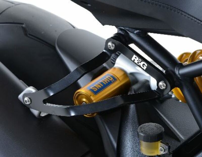 R&G HANGER EXHAUST BLACK