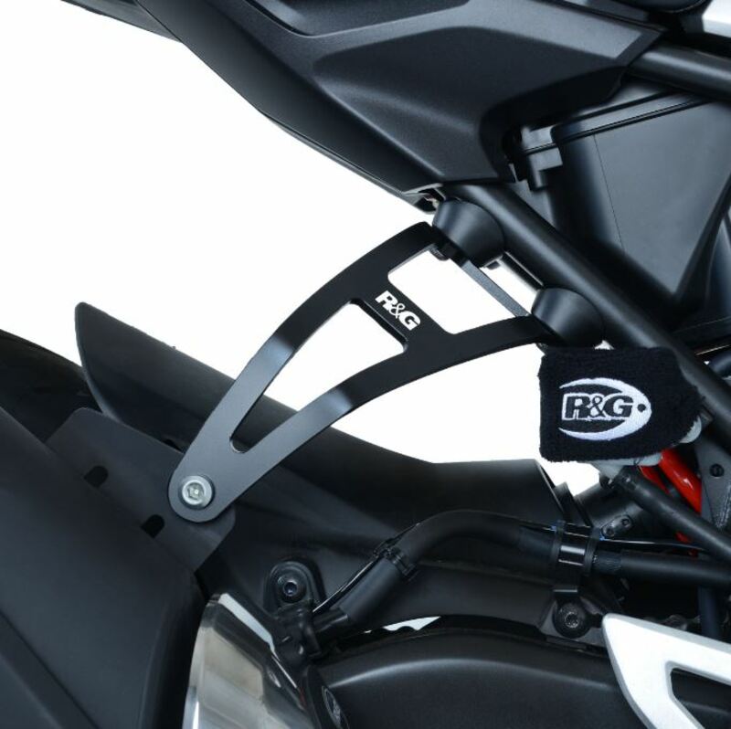 R&G HANGER EXHAUST BLACK