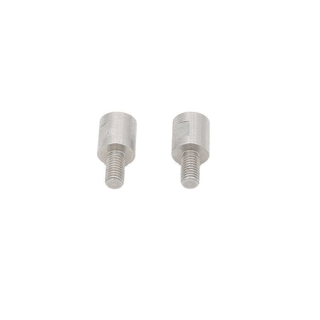 LighTech M10 to M8 Mirror Adaptor Set Universal - Black Ducati (pair)