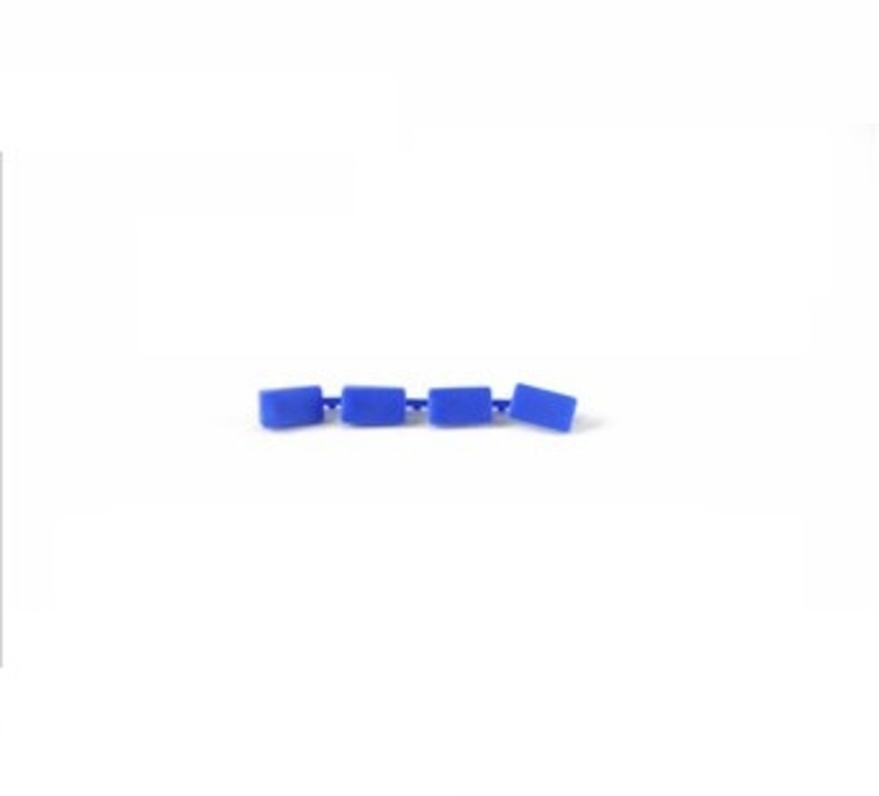 LighTech Rubber inserts BLUE for &ampampquotAlien&ampampquot lever (4 parts)