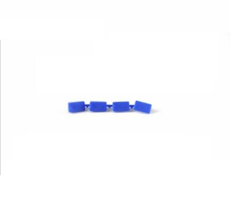 LighTech Rubber inserts BLUE for &ampampquotAlien&ampampquot lever (4 parts)