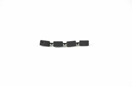 LighTech Rubber inserts BLACK for &ampampquotAlien&ampampquot lever (4 parts)