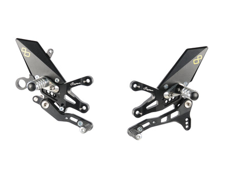 LighTech Foldable/Adjustable Rearset Standard Shifting