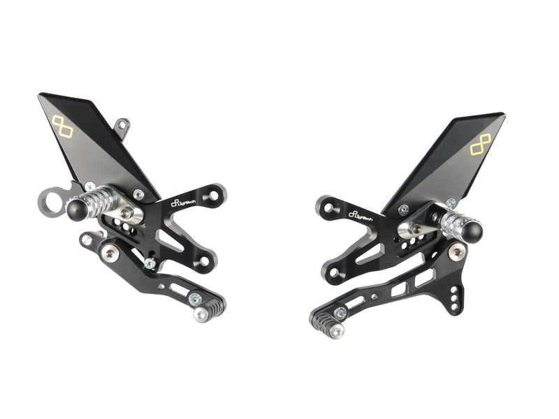 LIGHTECH Foldable/Adjustable Rearset Standard Shifting