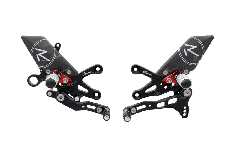LIGHTECH Racing Adjustable/Foldable Rearset Standard Shifting