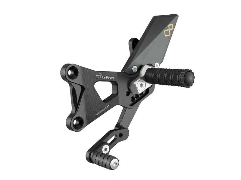 LIGHTECH Foldable/Adjustable Rearset Standard Shifting