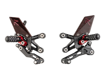 LIGHTECH Racing Adjustable/Foldable Rearset Standard Shifting