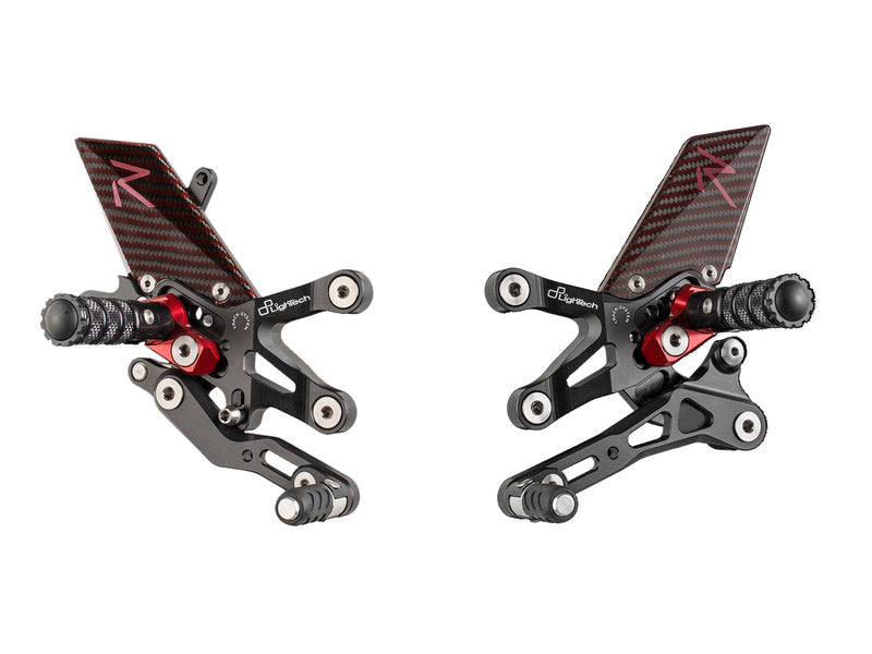 LIGHTECH Racing Adjustable/Foldable Rearset Standard Shifting