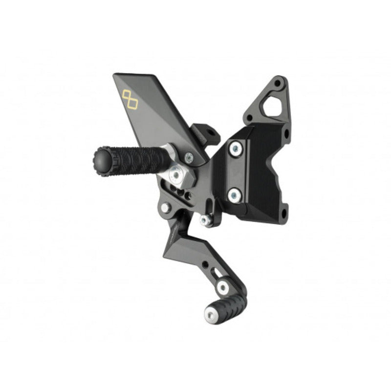 LIGHTECH Foldable/Adjustable Rearset Standard Shifting