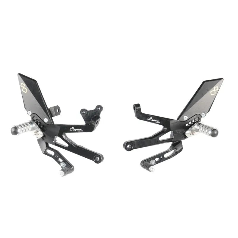 LIGHTECH Foldable/Adjustable Rearset Reverse Shifting